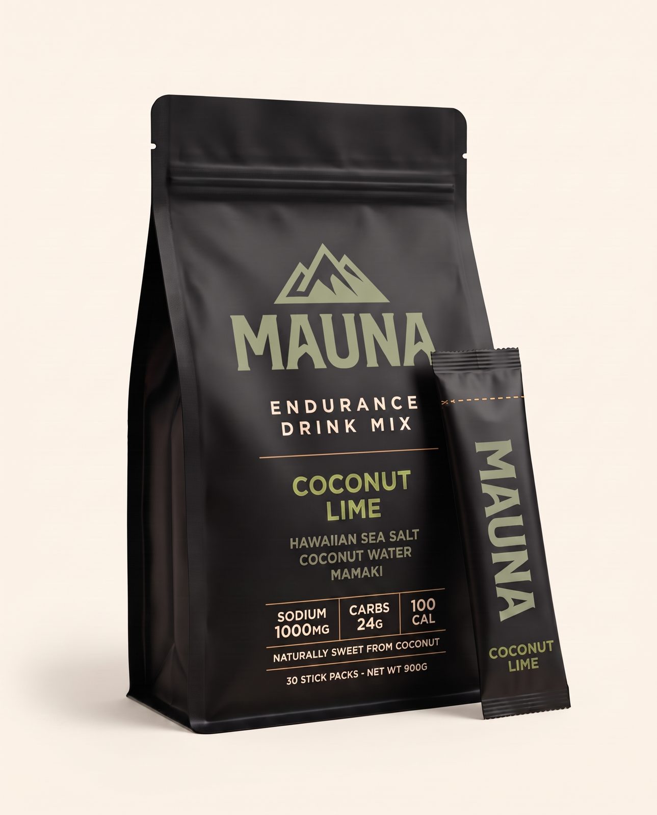 MAUNA Coconut Lime 30-count bag